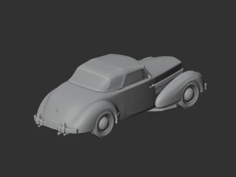 Cord 812 3D Model