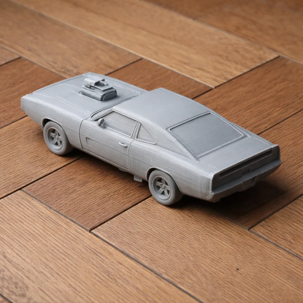 Dodge Challenger 1970 3D Model .c4d .max .obj .3ds .fbx .stl .blend 