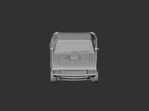 Dodge Challenger 1970 3D Model
