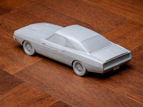 Dodge Charger 1969 Modelo 3D