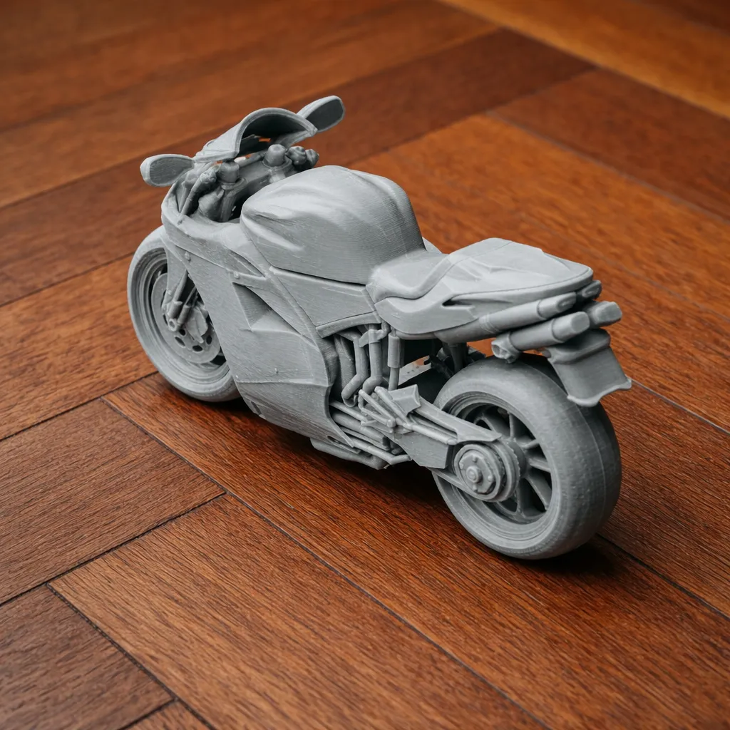 Ducati 916 3D Model .c4d .max .obj .3ds .fbx .stl .blend 