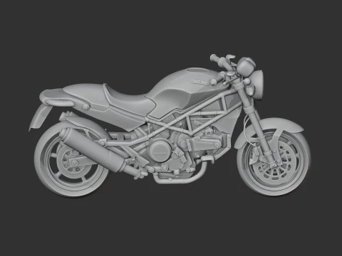 Ducati Monster 3D Model