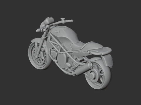 Ducati Monster 3D Model