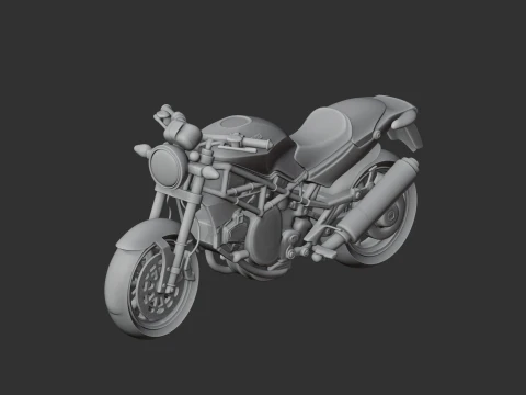 Ducati Monster 3D Model