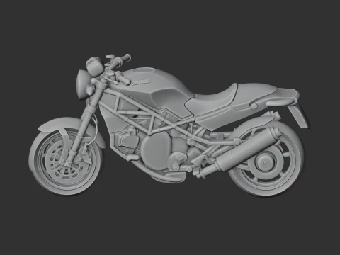 Ducati Monster 3D Model