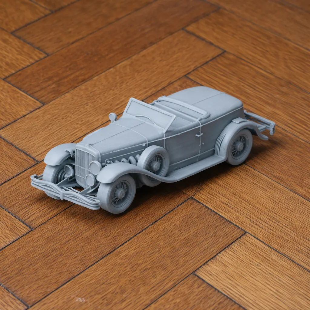 Duesenberg Model J 3D Model .c4d .max .obj .3ds .fbx .stl .blend 
