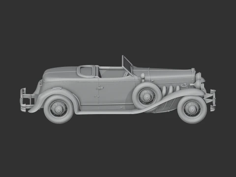 Duesenberg Model J 3D Model