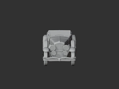Duesenberg Model J 3D Model