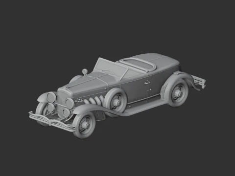 Duesenberg Model J 3D Model