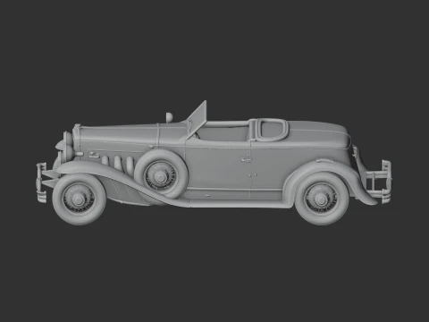 Duesenberg Model J 3D Model