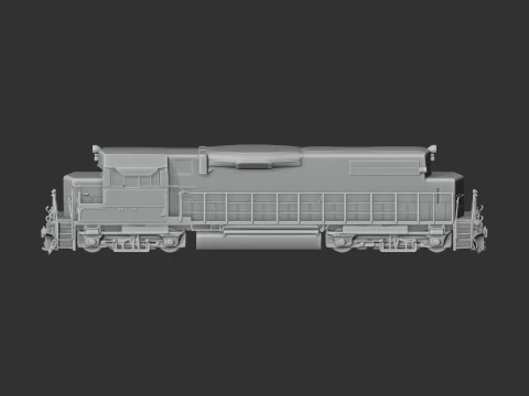EMD GP38 3D Model