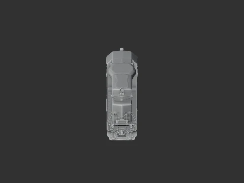 EMD GP38 3D Model