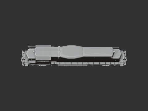 EMD GP38 3D Model