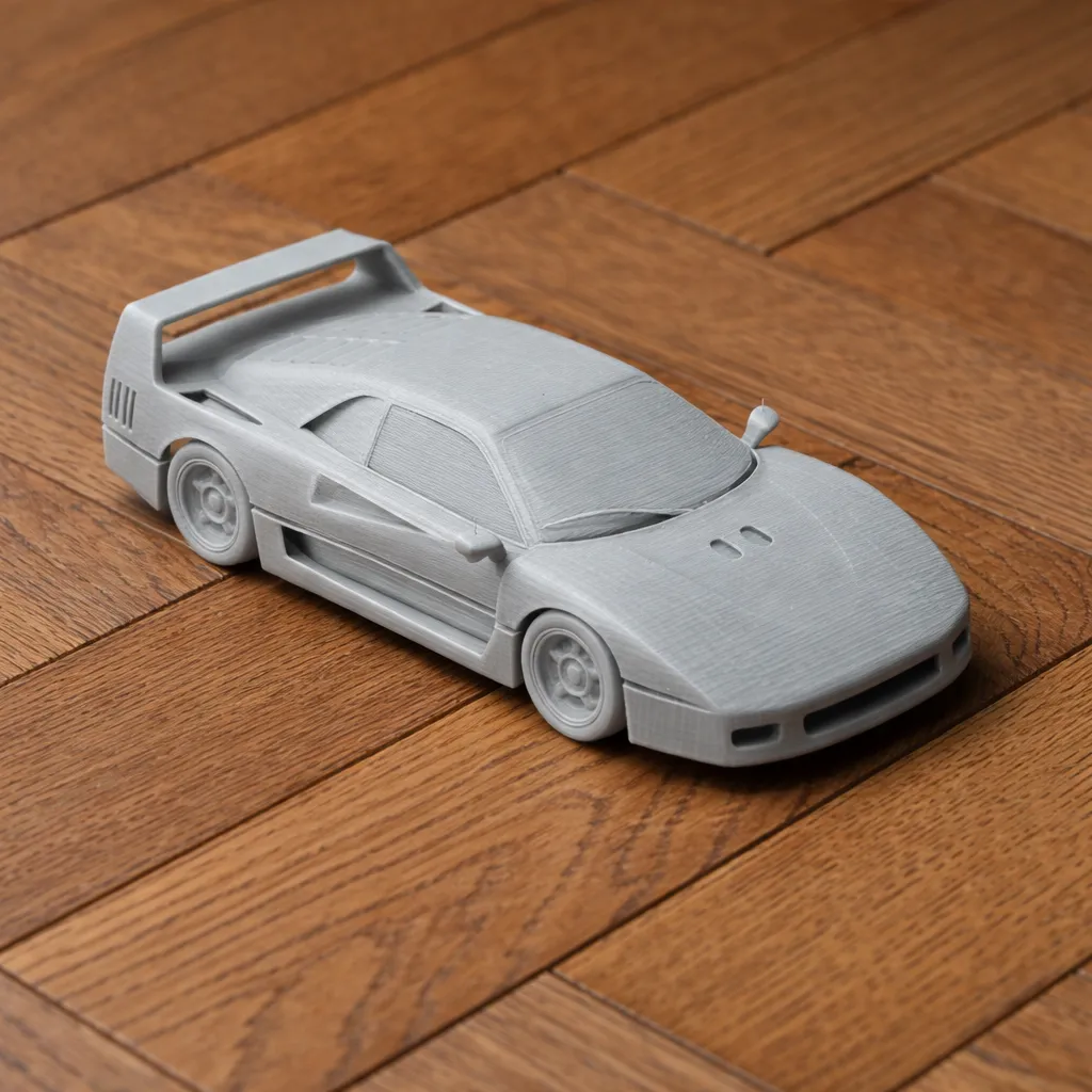 Ferrari F40 3D Model .c4d .max .obj .3ds .fbx .stl .blend 