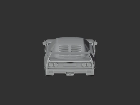 Ferrari F40 3D Model