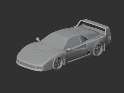 Ferrari F40 3D Model