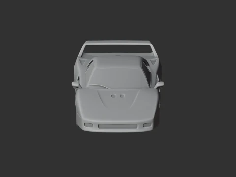 Ferrari F40 3D Model