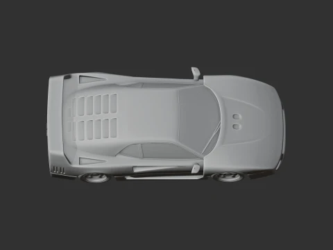 Ferrari F40 3D Model