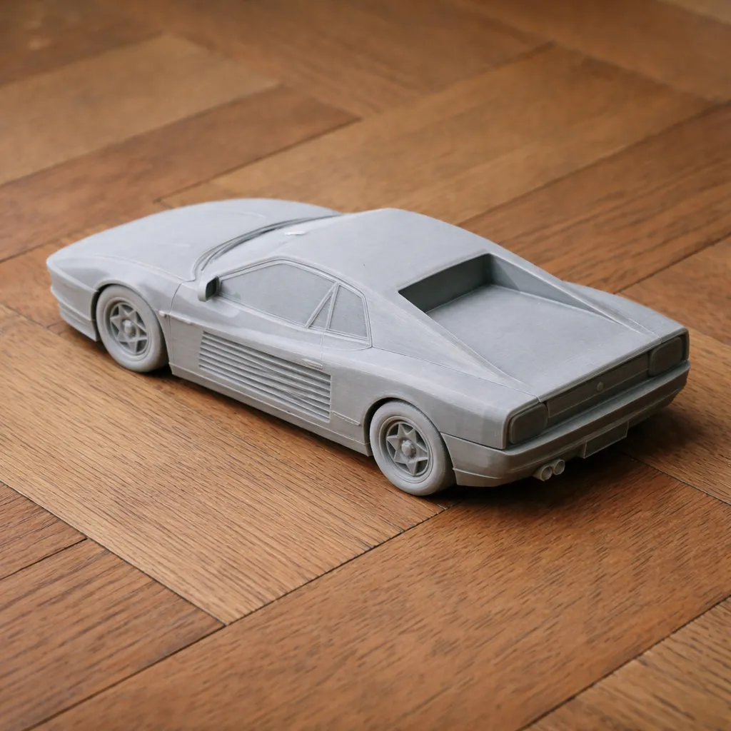 Ferrari Testarossa 3D Model .c4d .max .obj .3ds .fbx .stl .blend