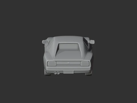 Ferrari Testarossa 3D Model