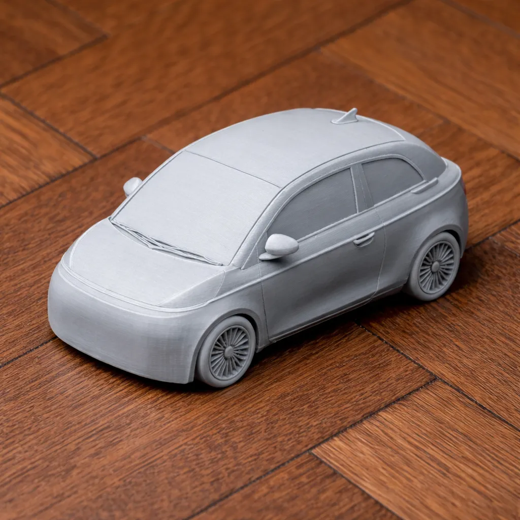Fiat 500 3D Model .c4d .max .obj .3ds .fbx .stl .blend 