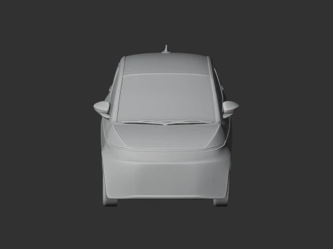 Fiat 500 3D Model