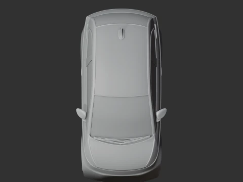 Fiat 500 3D Model