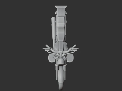 Harley-Davidson Fat Boy 3D Model