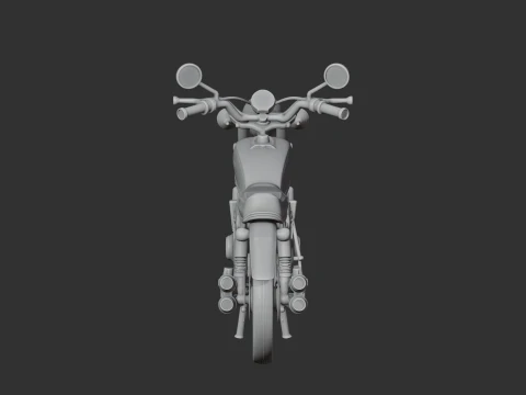 Honda CB750 3D Model