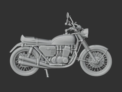 Honda CB750 3D Model