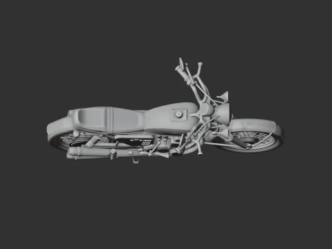 Honda CB750 3D Model