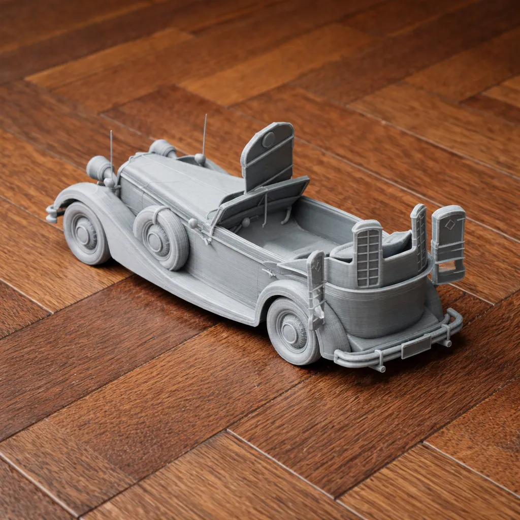 Horch 853 3D Model .c4d .max .obj .3ds .fbx .stl .blend