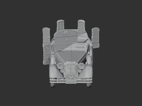 Horch 853 3D Model