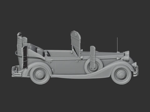 Horch 853 3D Model