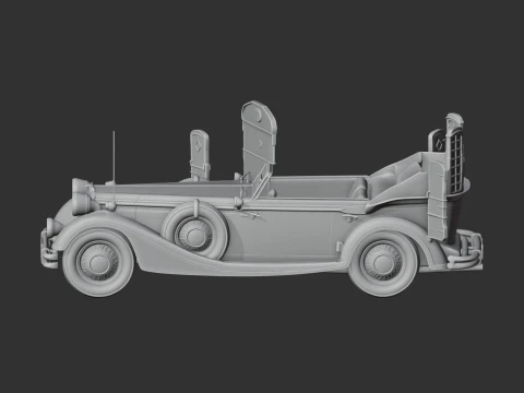 Horch 853 3D Model