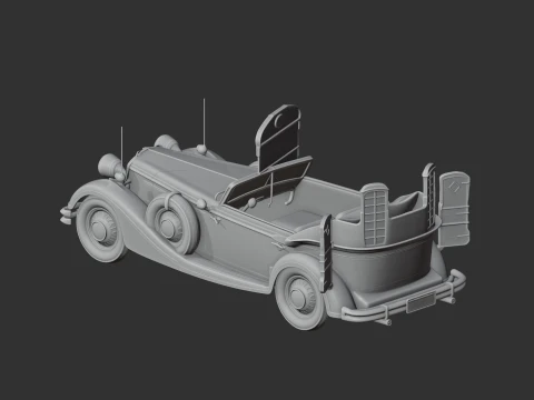 Horch 853 3D Model