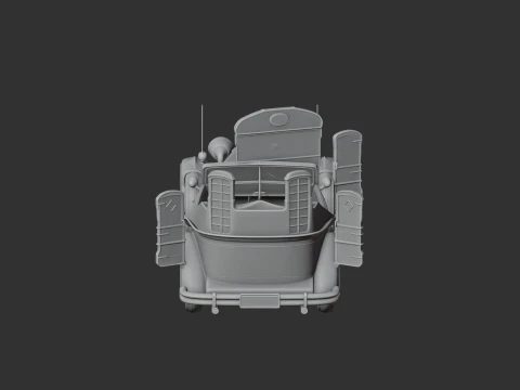 Horch 853 3D Model