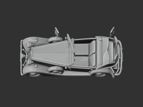 Horch 853 3D Model