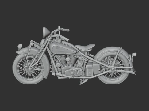 Indian Chief 3D Model