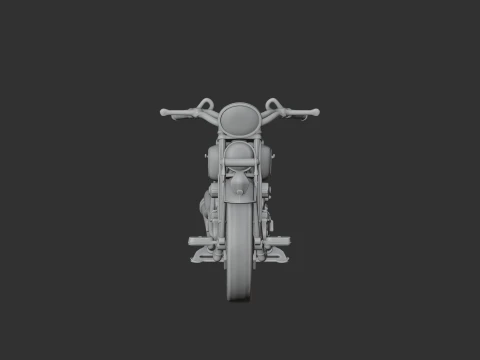 Indian Chief 3D Model