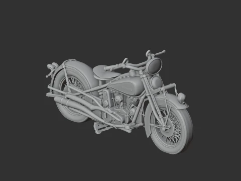 Indian Chief 3D Model