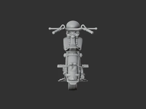 Indian Chief 3D Model