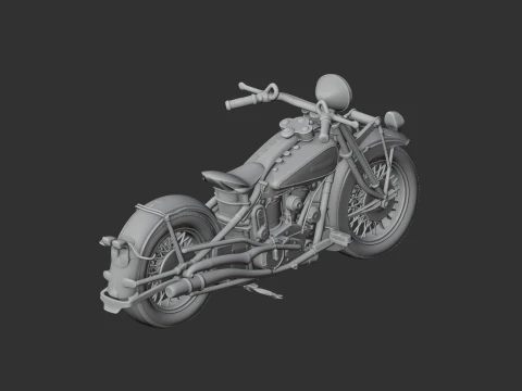 Indian Chief 3D Model