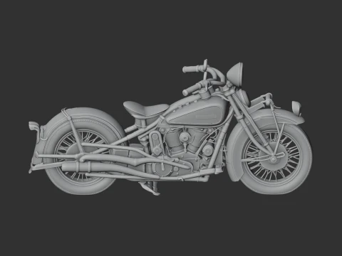 Indian Chief 3D Model