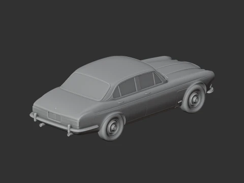 Jaguar XJ Series 1 3D Model