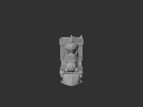 Jupiter Central Pacific 3D Model