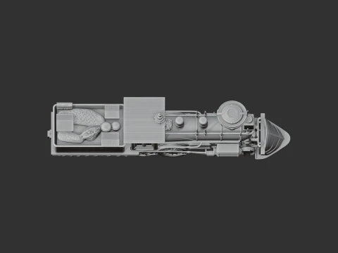 Jupiter Central Pacific 3D Model