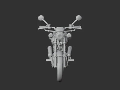 Kawasaki Z1 3D Model