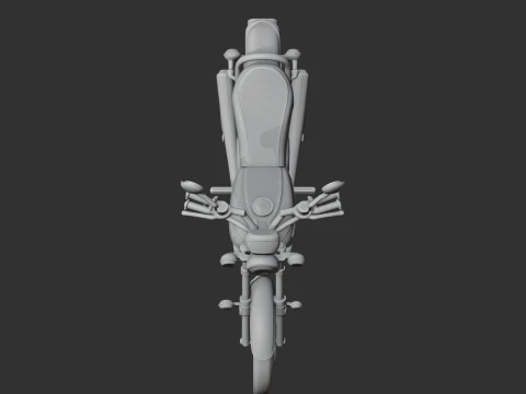 Kawasaki Z1 3D Model