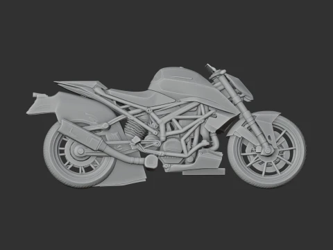 KTM Duke 3D Model